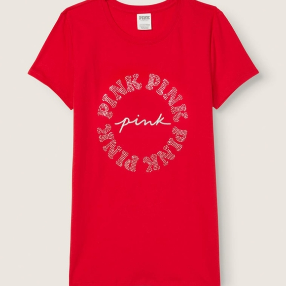 PINK Victoria's Secret Tops - PINK Perfect T-shirt size Large NWT